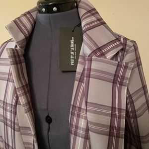 Plaid Blazer - PLT